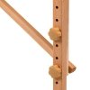 Stół składany do masażu drewniany Balance Lux 3 segmentowy 190x70 czarny